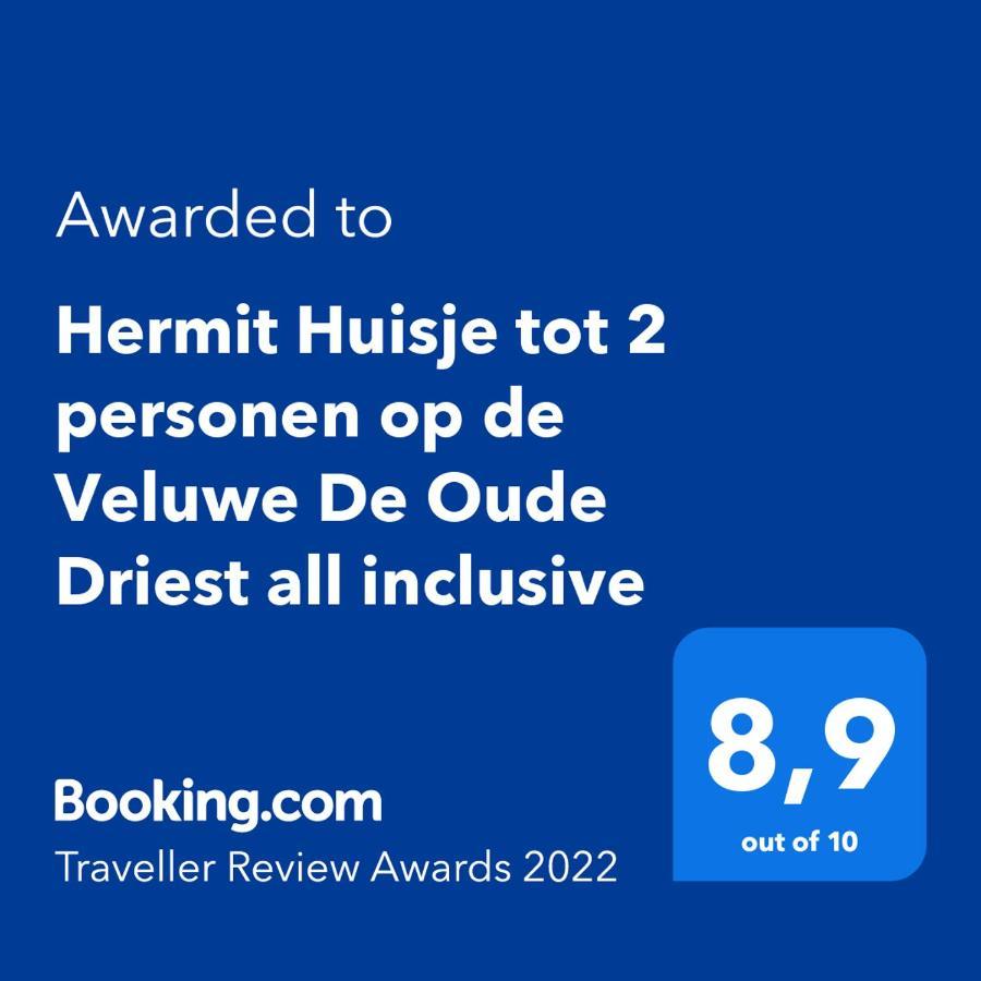 Ruim En Gezellig Chalet Voor 2 Personen Op De Veluwe Recreatiepark De Oude Driest 푸텐 외부 사진